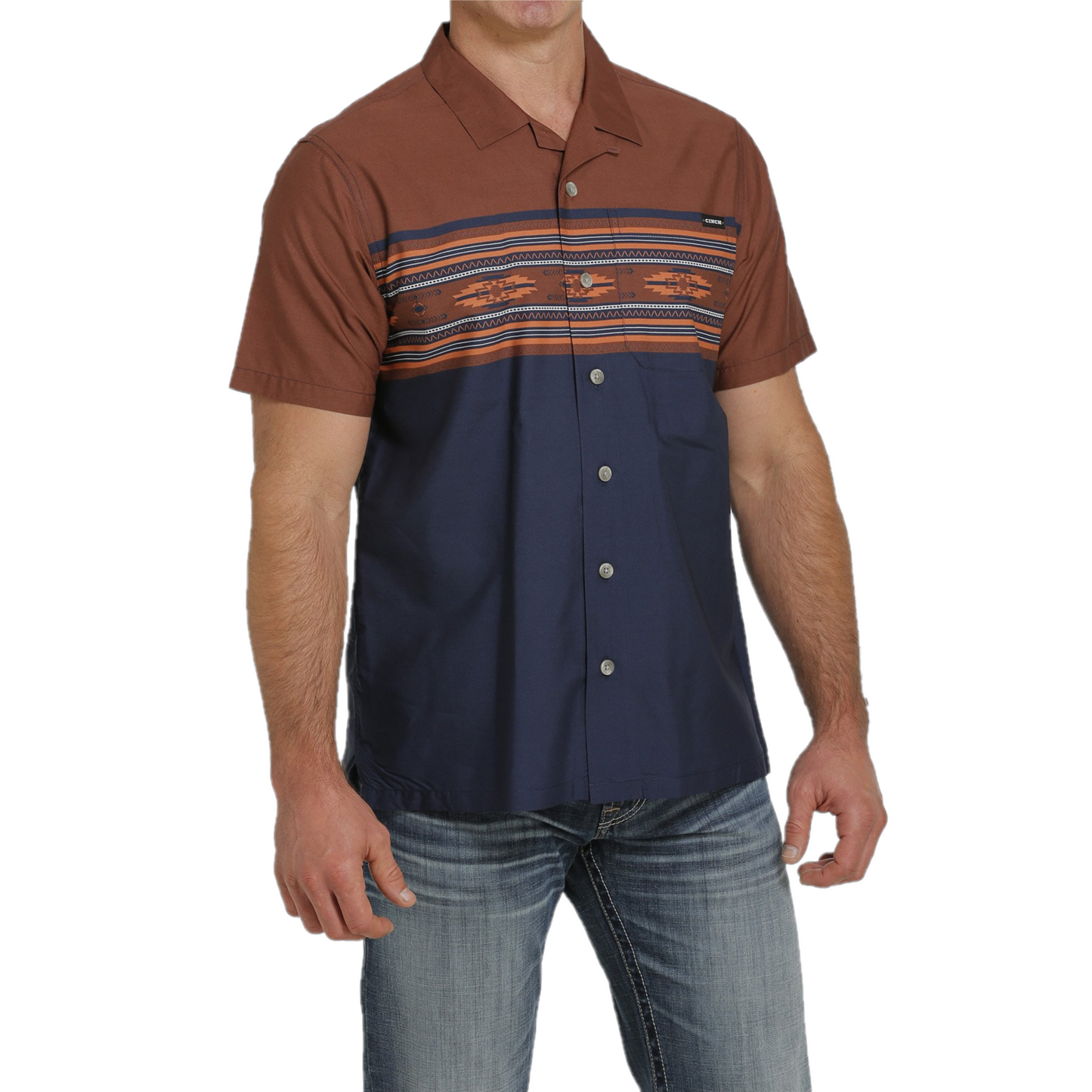 Cinch® Men's Camp Collection Button Down Shirt MTW1401016