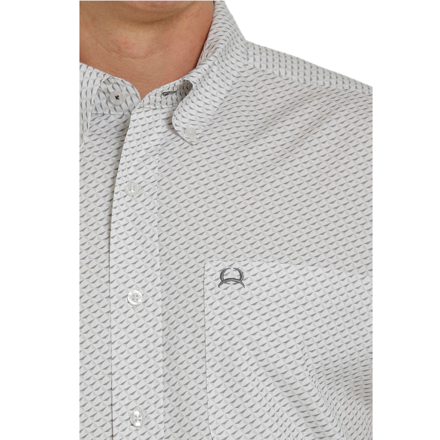 Cinch® Men's Printed Arena Flex Cream Button Down Shirt MTW1704097