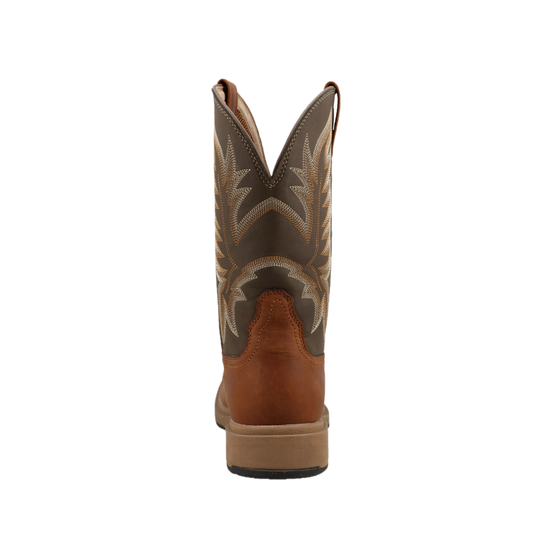 Twisted X Men's UltraLite X Tawny Brown & Olive Western Boots MUL0002
