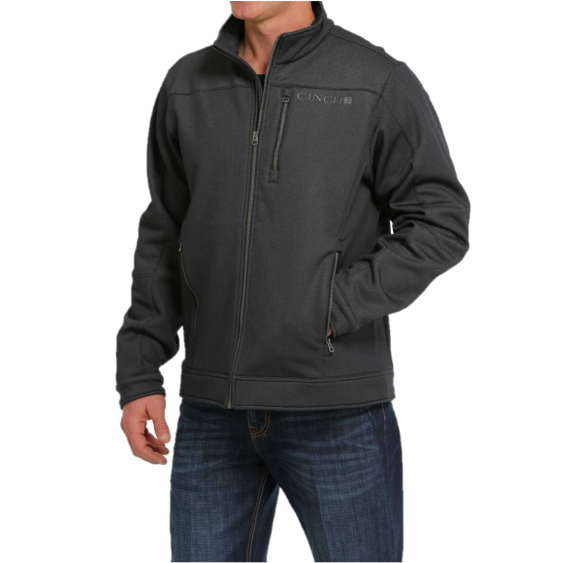 Cinch® Men's Black Textured Bonded Jacket MWJ1086010