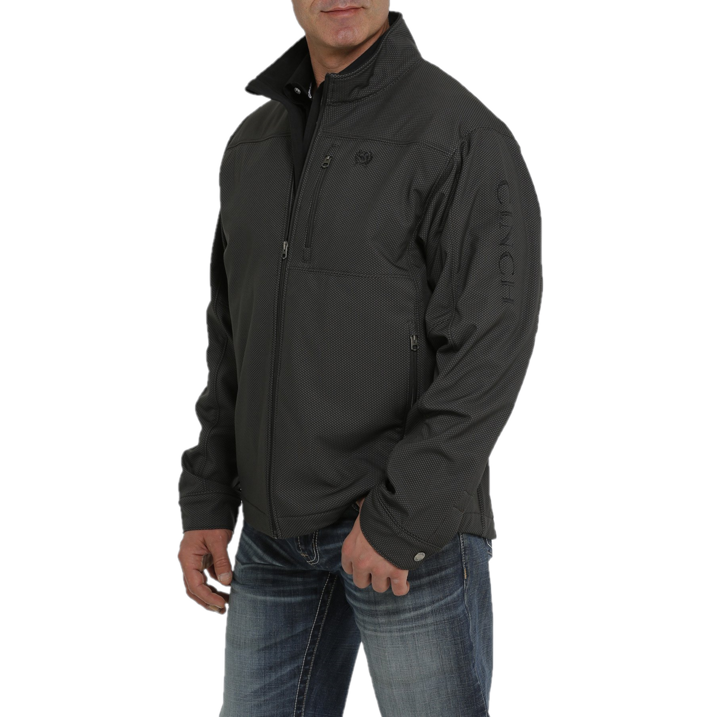 Cinch® Men's Brown Textured Concealed Carry Jacket MWJ1537004
