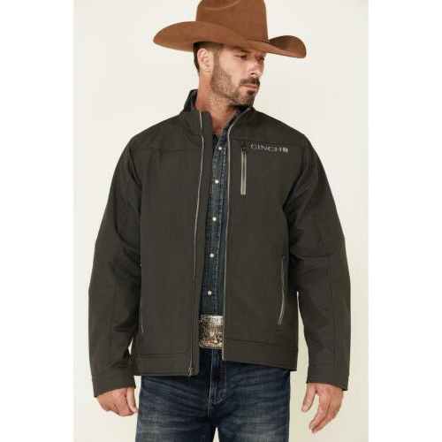 Cinch® Men's Concealed Carry Charcoal Textured Jacket MWJ1539003