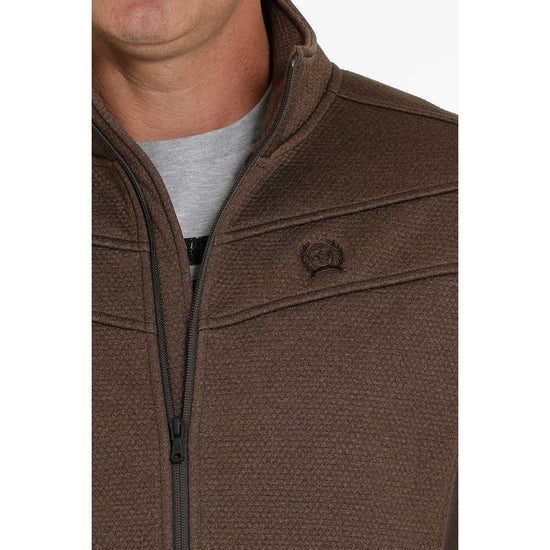 Cinch Men's Brown Sweater Jacket MWJ1562002