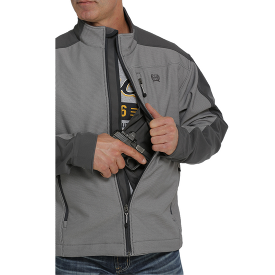 Cinch® Men's Grey Concealed To Carry Bonded Jacket MWJ1565001