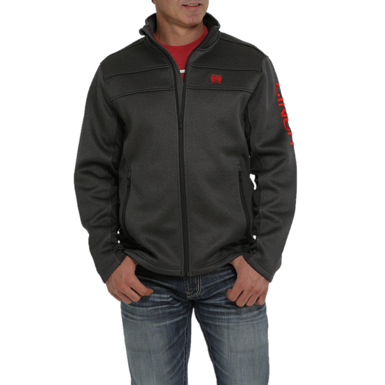 Cinch® Men's Charcoal Solid Sweater Jacket MWJ1570001
