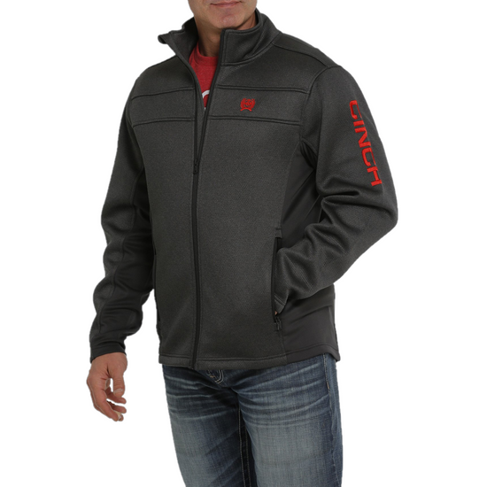 Cinch® Men's Charcoal Solid Sweater Jacket MWJ1570001