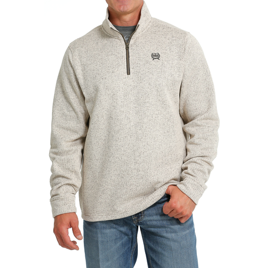 Cinch Men's Stone Quarter Zip Sweater Pullover MWK1080013