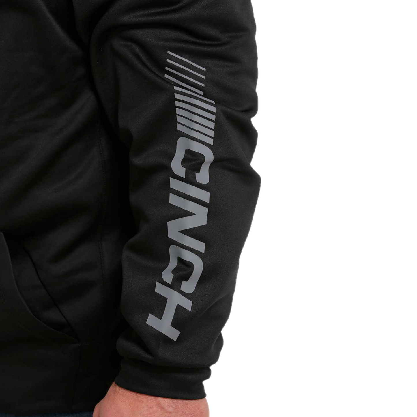 Cinch® Men's Black Pullover Half Zip Hoodie MWK1240003