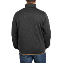 Cinch® Men's 1/4 Snap Up Charcoal Sweatshirt MWK1535002