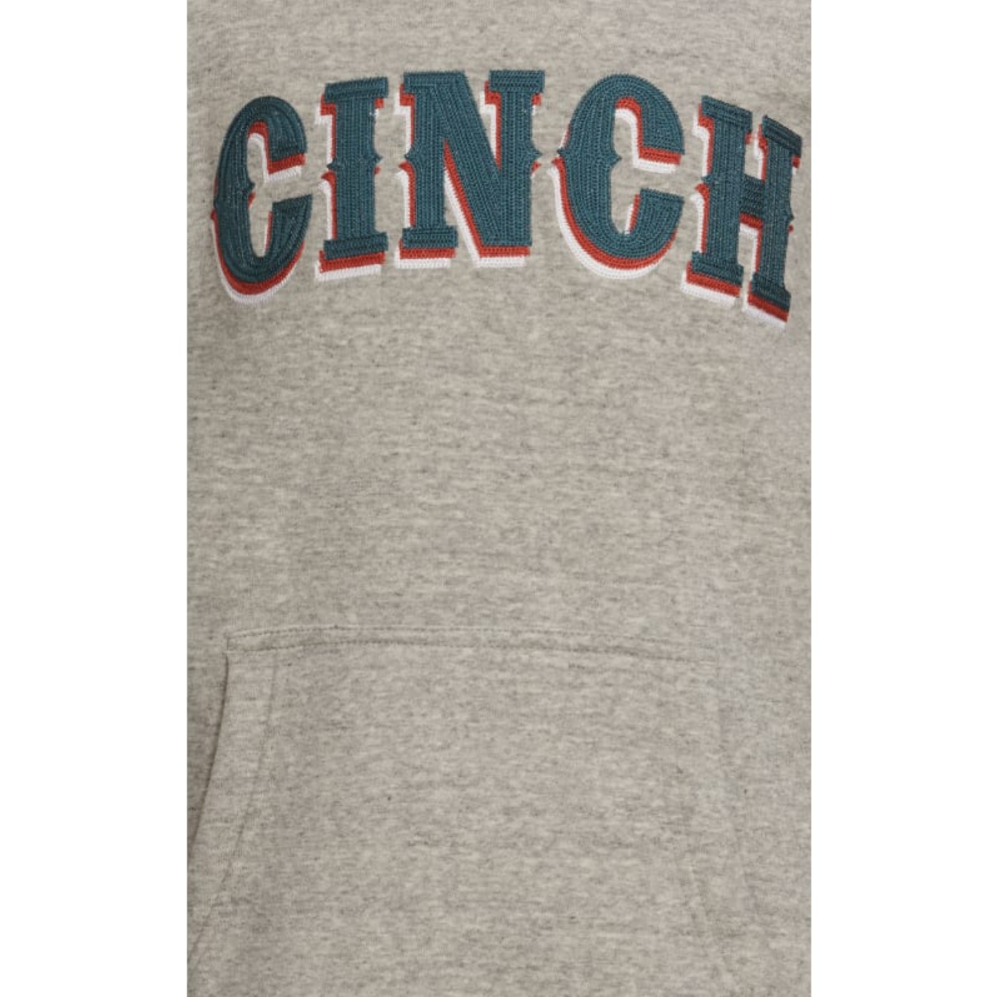 Cinch Youth Boy's Heather Grey Pullover Hoodie MWK7510006