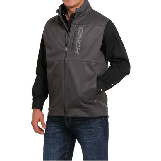 Cinch® Men's Charcoal Windproof Vest MWV1099010