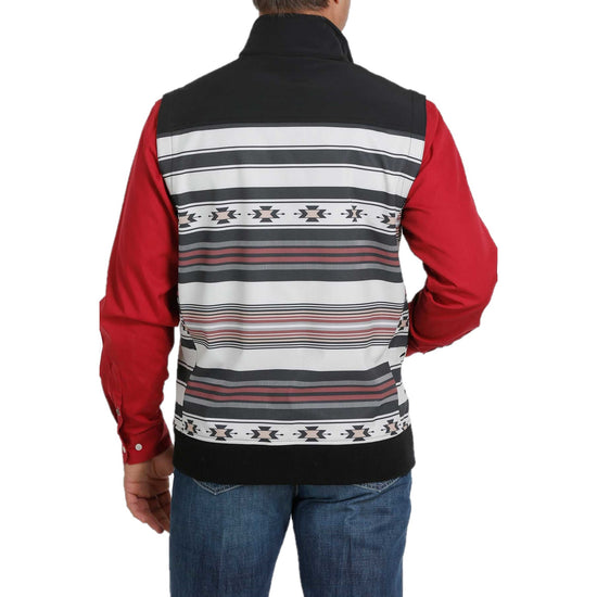 Cinch Men's Southwest Print Multi-Color Bonded Vest MWV1545002