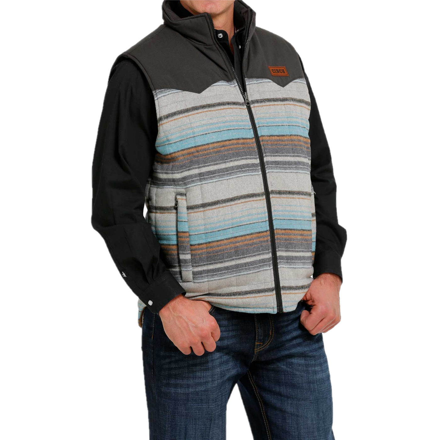 Cinch® Men's Color Block Reversible Vest MWV1576001