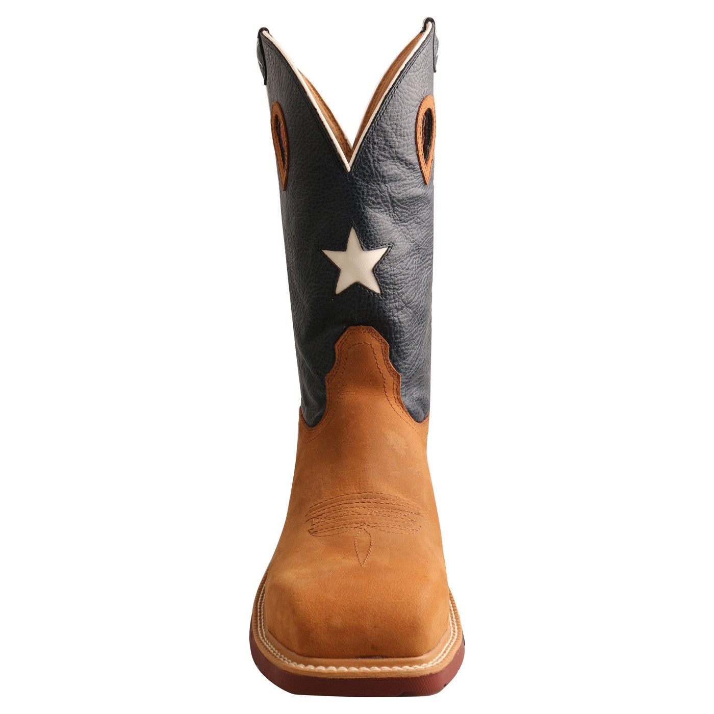 Twisted X Men's 12" Texas Flag Nano Comp Safety Toe Work Boots MXBN004