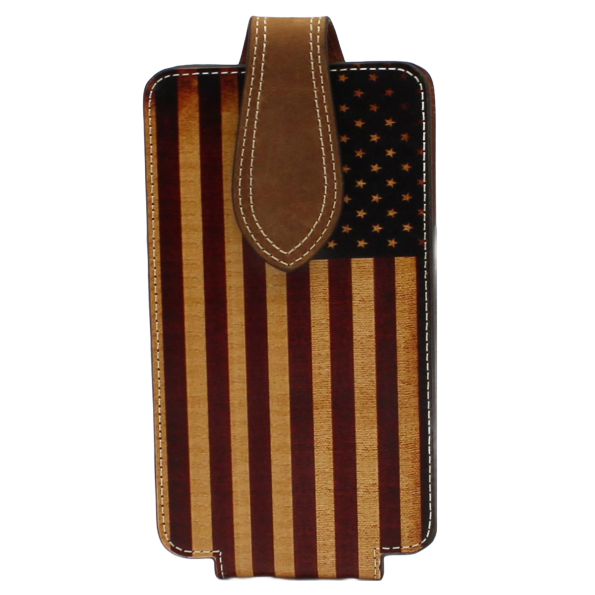 Nocona Men's American Flag Western Cell Phone Case 0696897
