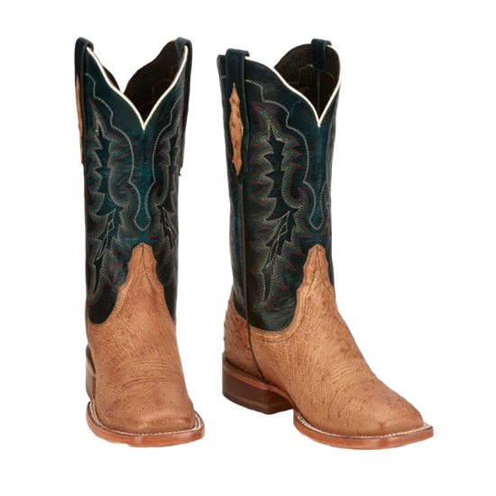 Tony Lama® Ladies Wild Heart Umber Smooth Ostrich Western Boots SA6209