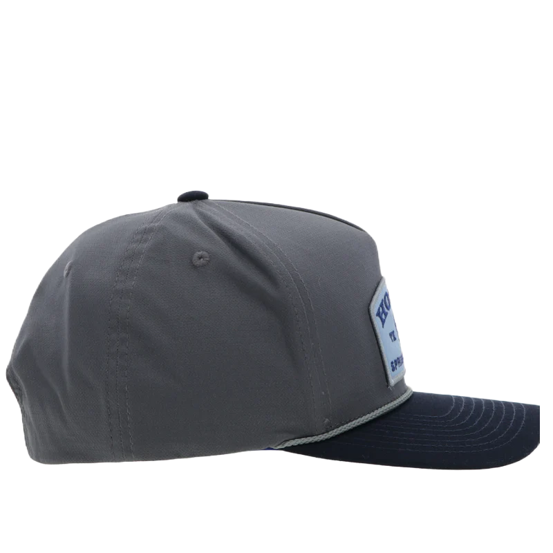 Load image into Gallery viewer, Hooey® Men&amp;#39;s Comal 5 Panel Grey Cap 2368T-GY
