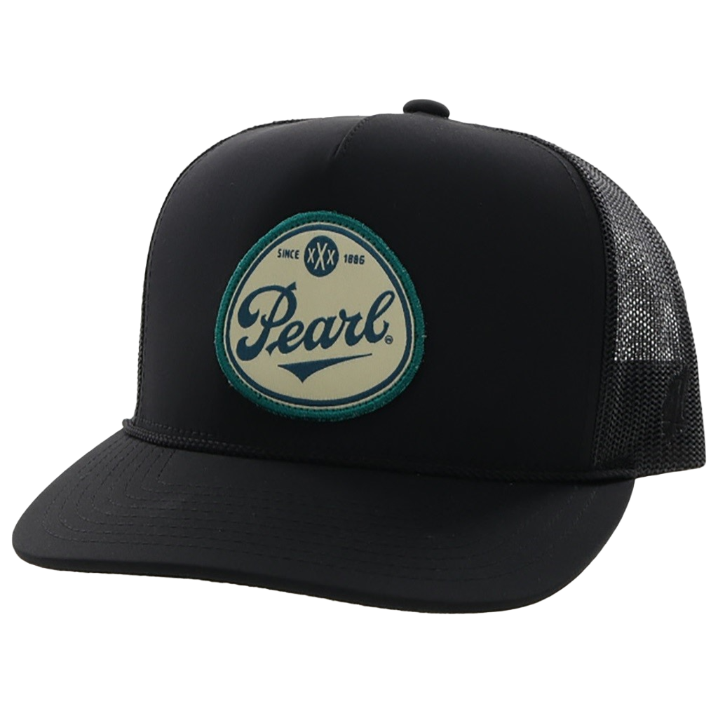 Hooey® Men's Pearl 5 Panel Black Trucker Cap 2272T-BK