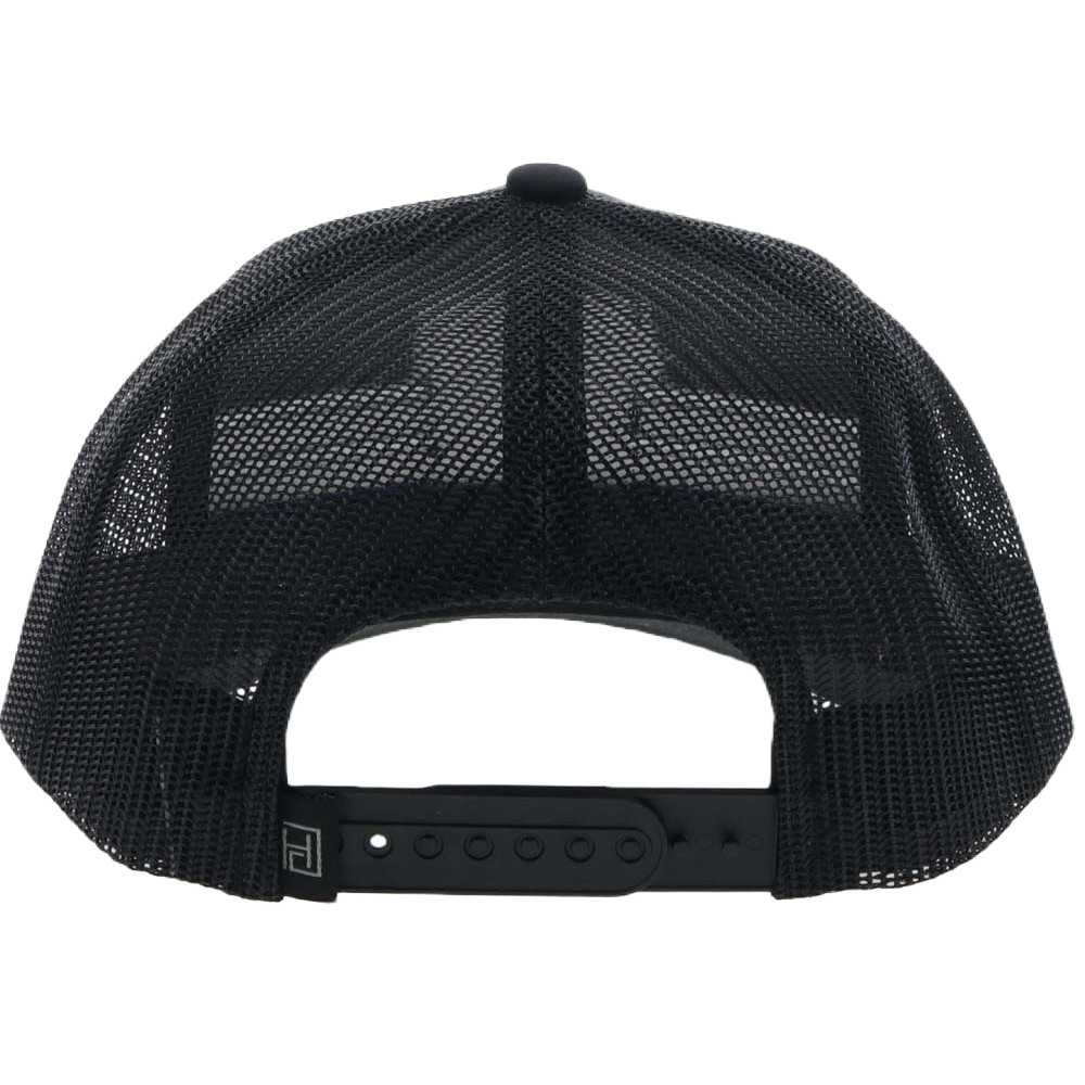 Hooey Men's Cowboy Golf All Black Trucker Cap 2245T-BK