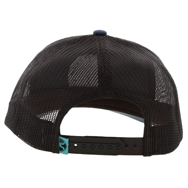 Hooey® Men's Resistol 6 Panel Blue Trucker Cap 2250T-BLBR