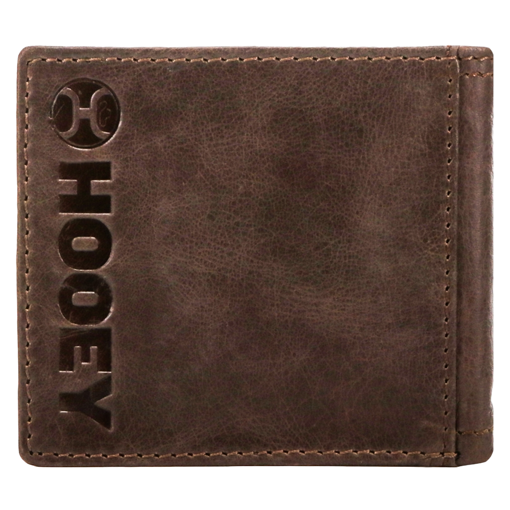 Hooey Original Nomad Print Inlay Brown Bifold Wallet HBF014-BRRD