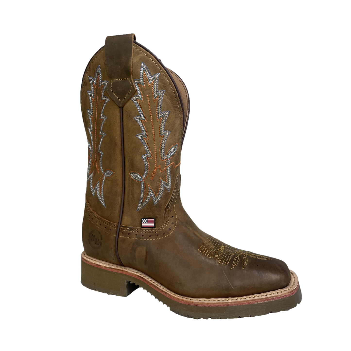 Double H® Men's Wilderness Buttercup Square Toe Light Brown Boots DH4568