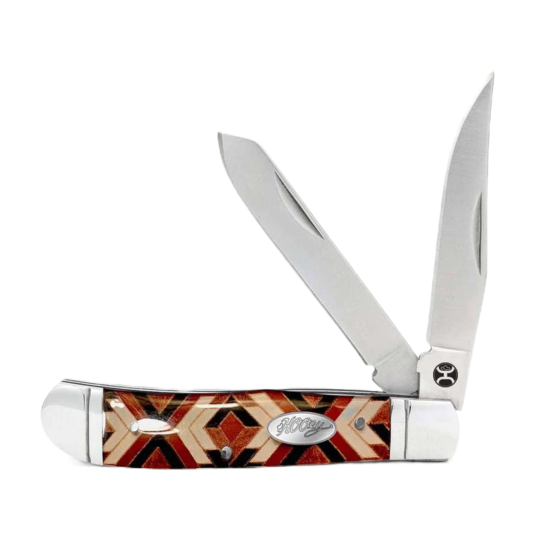 Hooey® Montezuma Double Blade Large Trapper Knife HK134