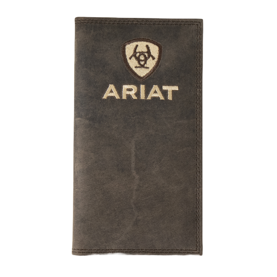 Ariat Rodeo Crazy Horse Slim Fit Brown Wallet A3556502