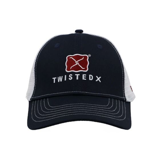 Twisted X Unisex Navy & White Buckle Cap CAP0001