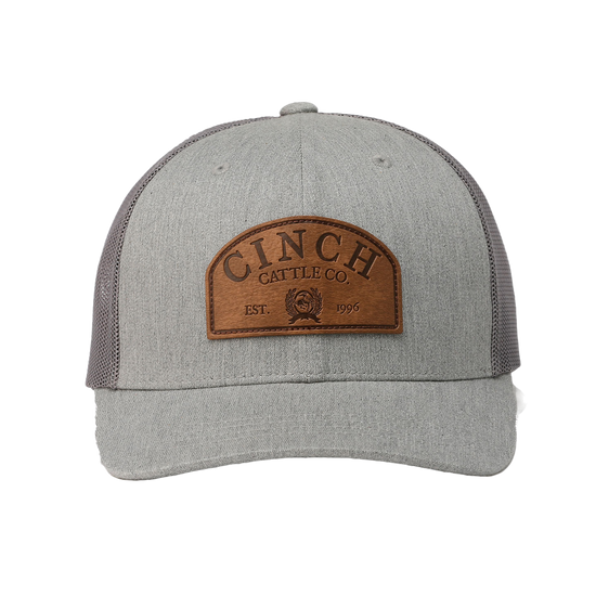 Cinch Men's Grey Cattle Co. Trucker Cap MCC0660624