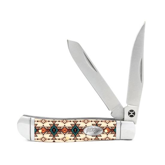Hooey Monterey Multicolor Trapper Large Knife HK121