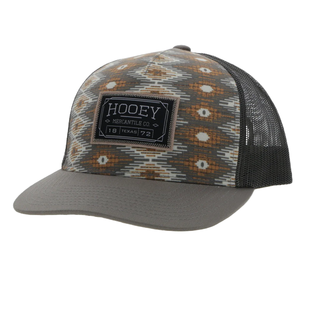 Hooey Youth Doc 5 Panel Cream Trucker Cap 2302T-CRGY-Y