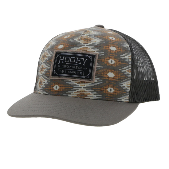 Hooey Youth Doc 5 Panel Cream Trucker Cap 2302T-CRGY-Y