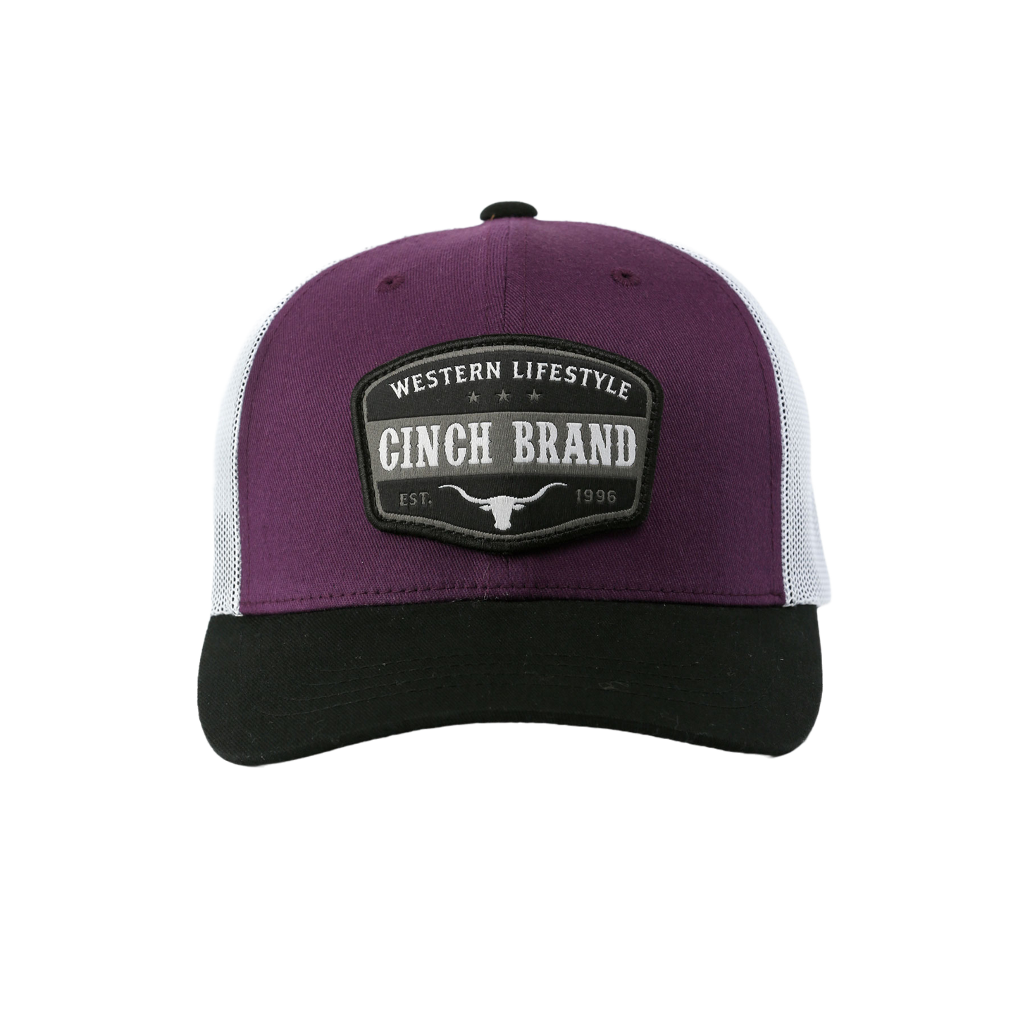 Cinch Men's Purple Western Lifestyle Trucker Cap MCC0660630
