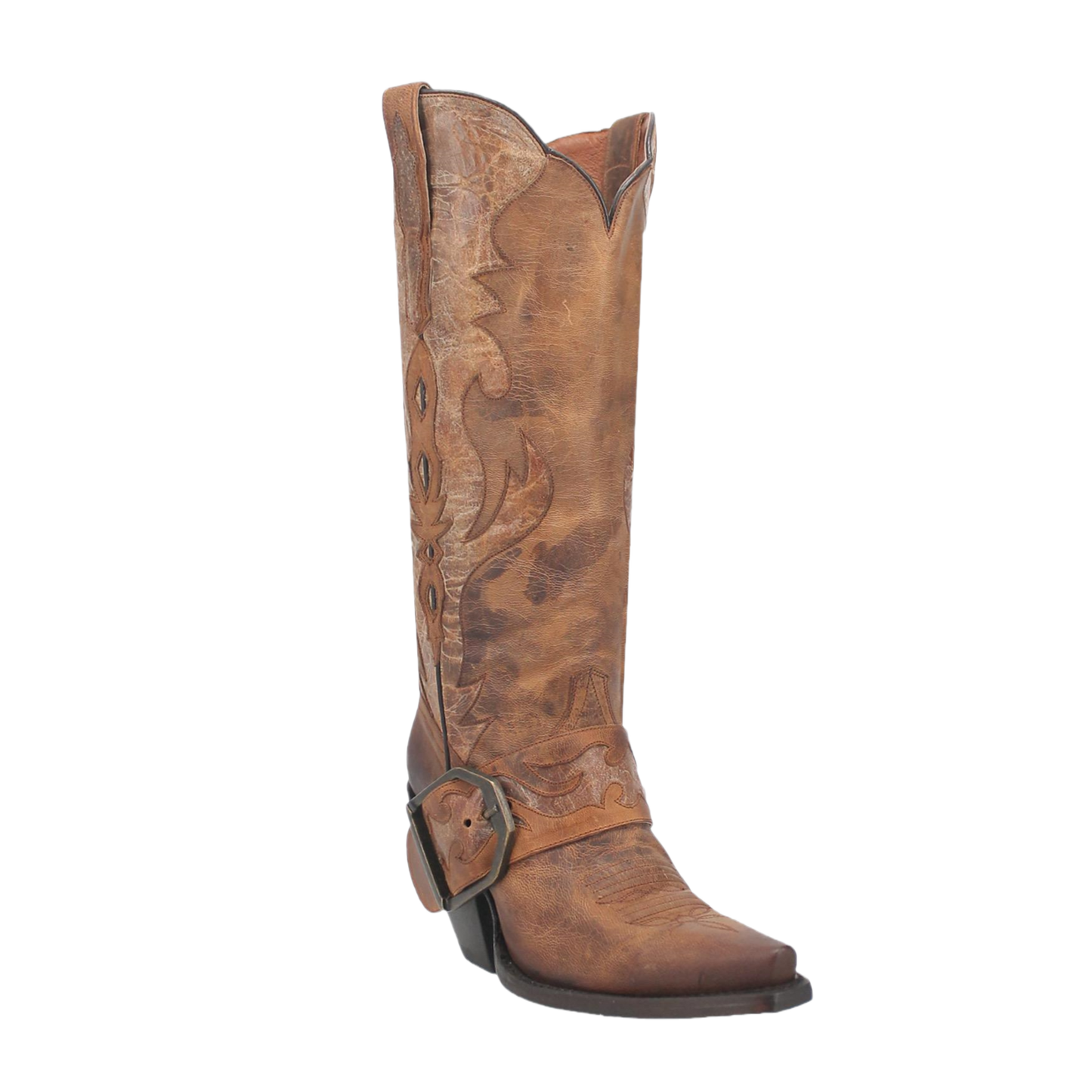 Dan Post® Ladies Sydney Vintage Western Brown Boots DP4205