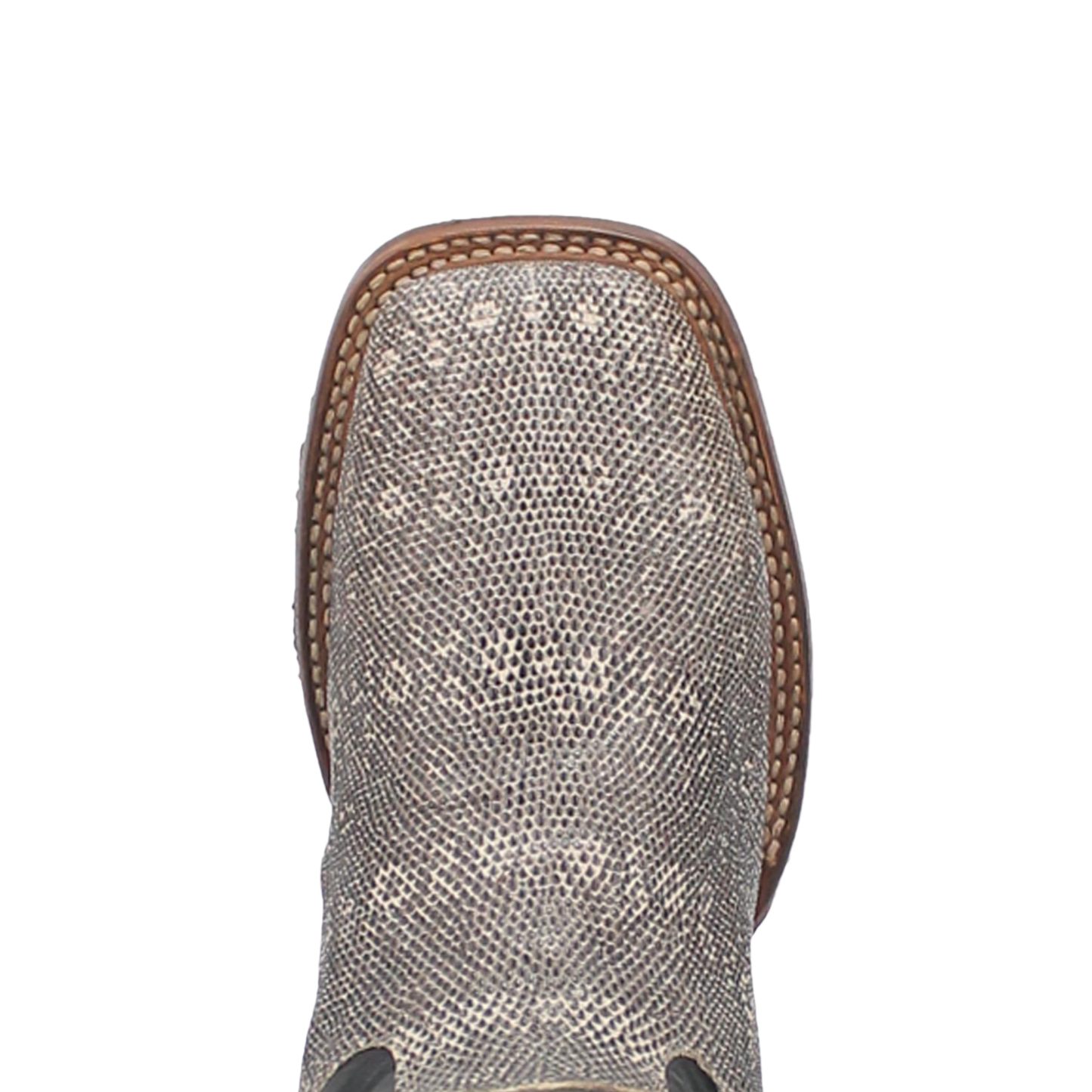 Dan Post® Men's Elgin Lizard Skin Embroidered Black Western Boots DP4181