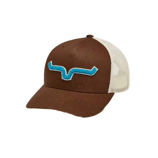 Load image into Gallery viewer, Kimes Ranch Brown Tracker Trucker Snapback Cap 16242365
