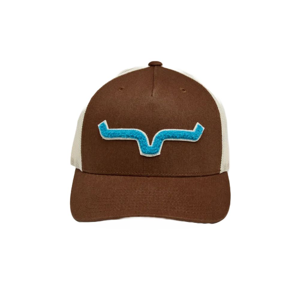 Load image into Gallery viewer, Kimes Ranch Brown Tracker Trucker Snapback Cap 16242365
