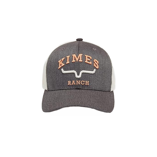 Kimes Ranch Since 2009 Charcoal Heather Trucker Cap TRUCKER-CH