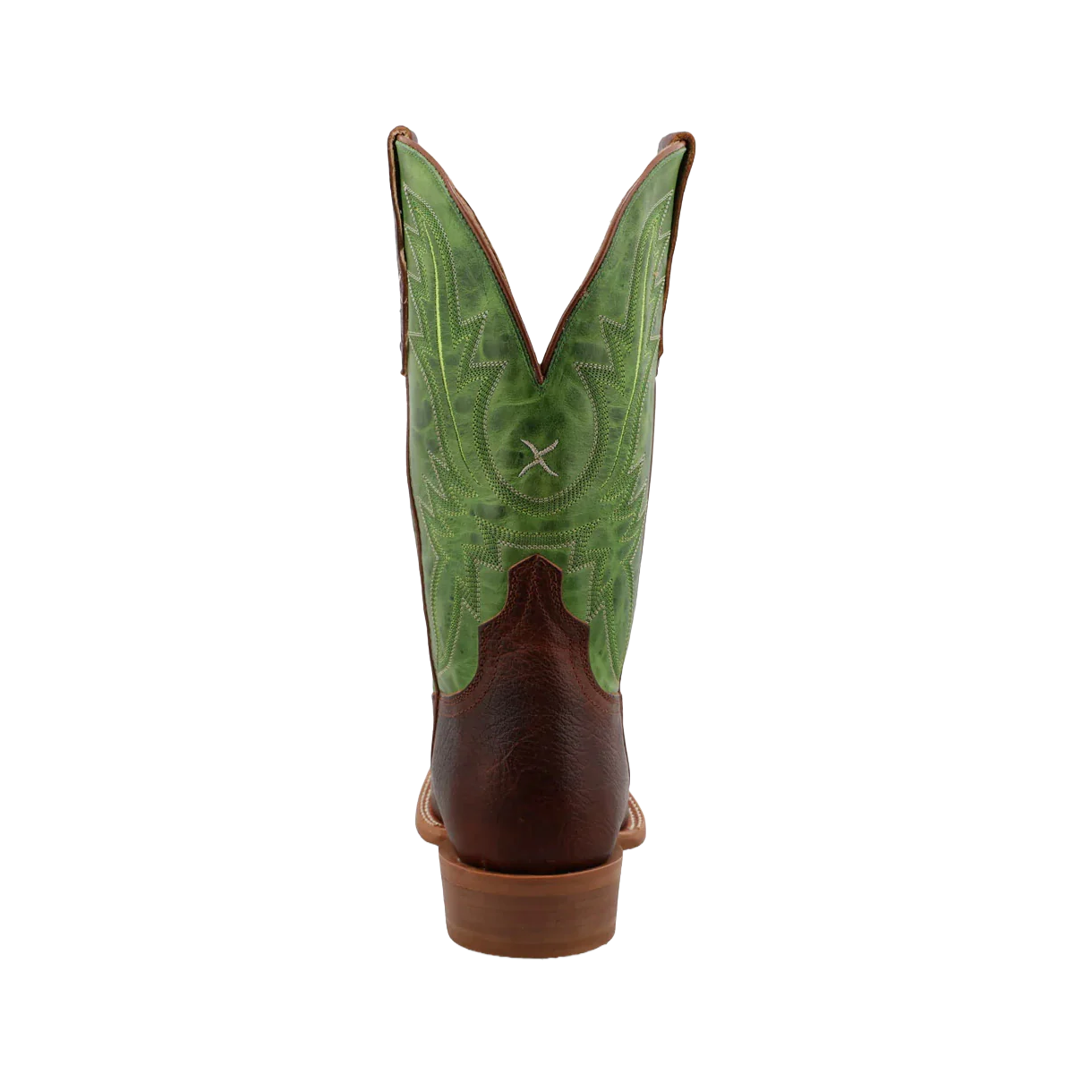 Twisted X Men's 12 Inch Rancher Sequoia & Cactus Square Toe Boots MRAL030