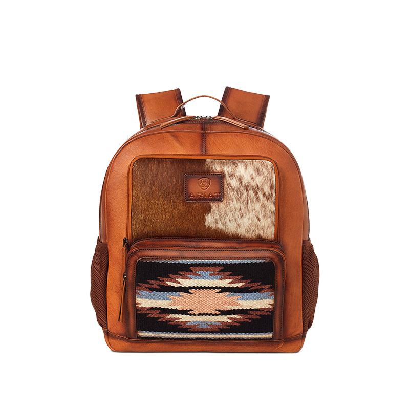 Ariat Aztec Calf Hair Leather Backpack A460003297