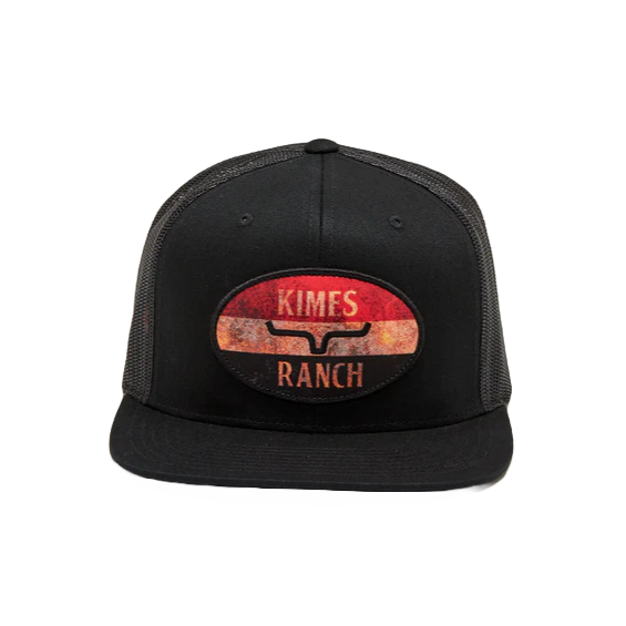 Kimes Ranch Unisex American Standard Black Trucker Hat 505293