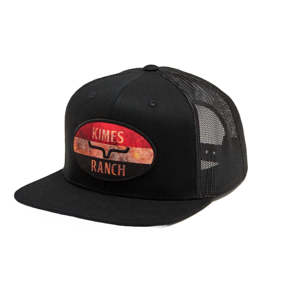 Kimes Ranch Unisex American Standard Black Trucker Hat 505293