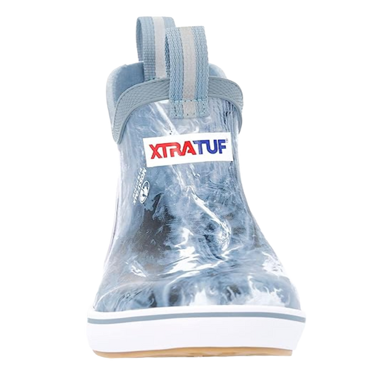 Xtratuf Children's Mossy Oak® Elements Blue Ankle Deck Boot XKAB1WF