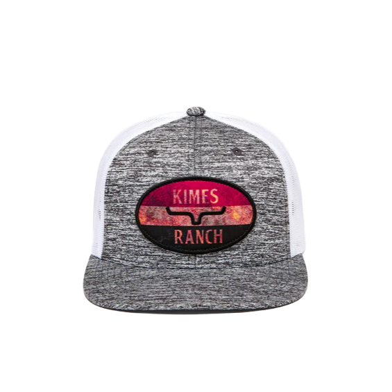 Kimes Ranch American Standard Grey Heather Trucker Hat S22-0118GH