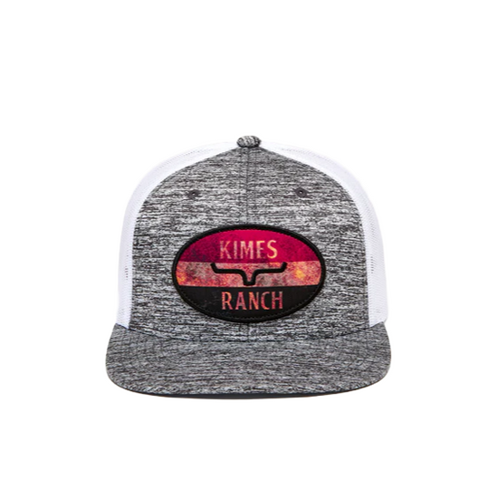 Kimes Ranch American Standard Grey Heather Trucker Hat S22-0118GH
