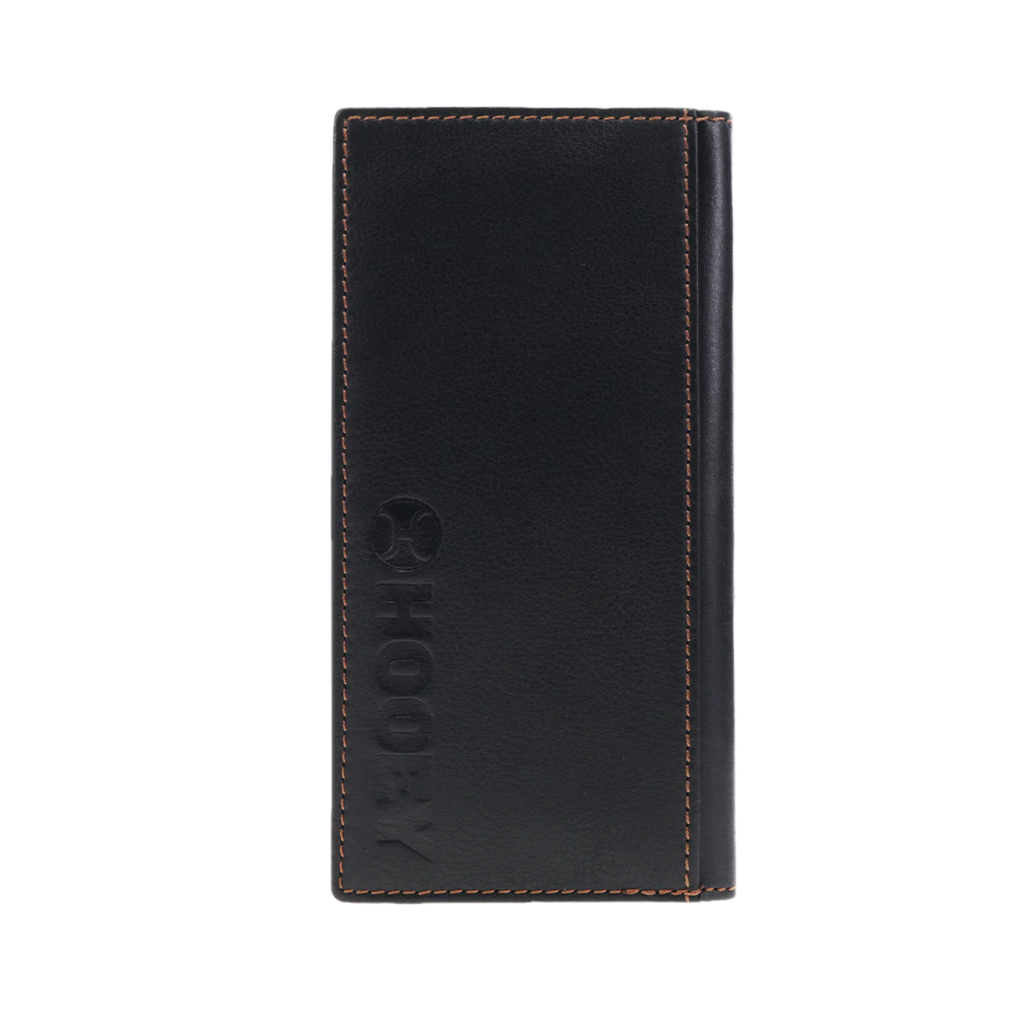 Hooey Men's "HOG" Black Leather Rodeo Wallet HOGW001-BK