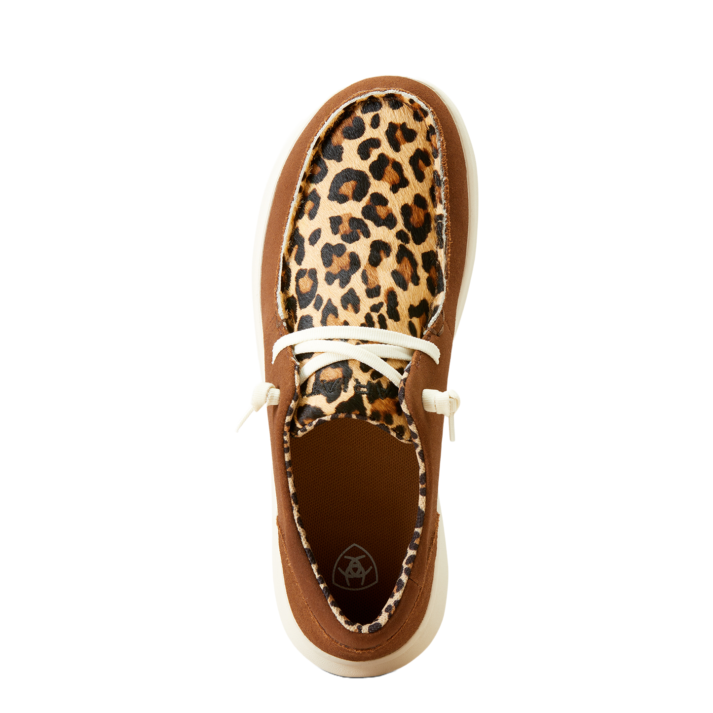 Ariat Ladies Hilo Ginger Spice Leopard Hair On Shoes 10047016
