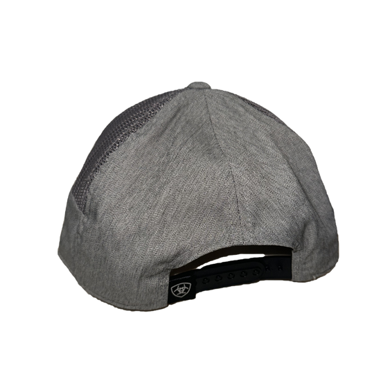Ariat Men's Flex Fit Logo Grey Cap A300014606