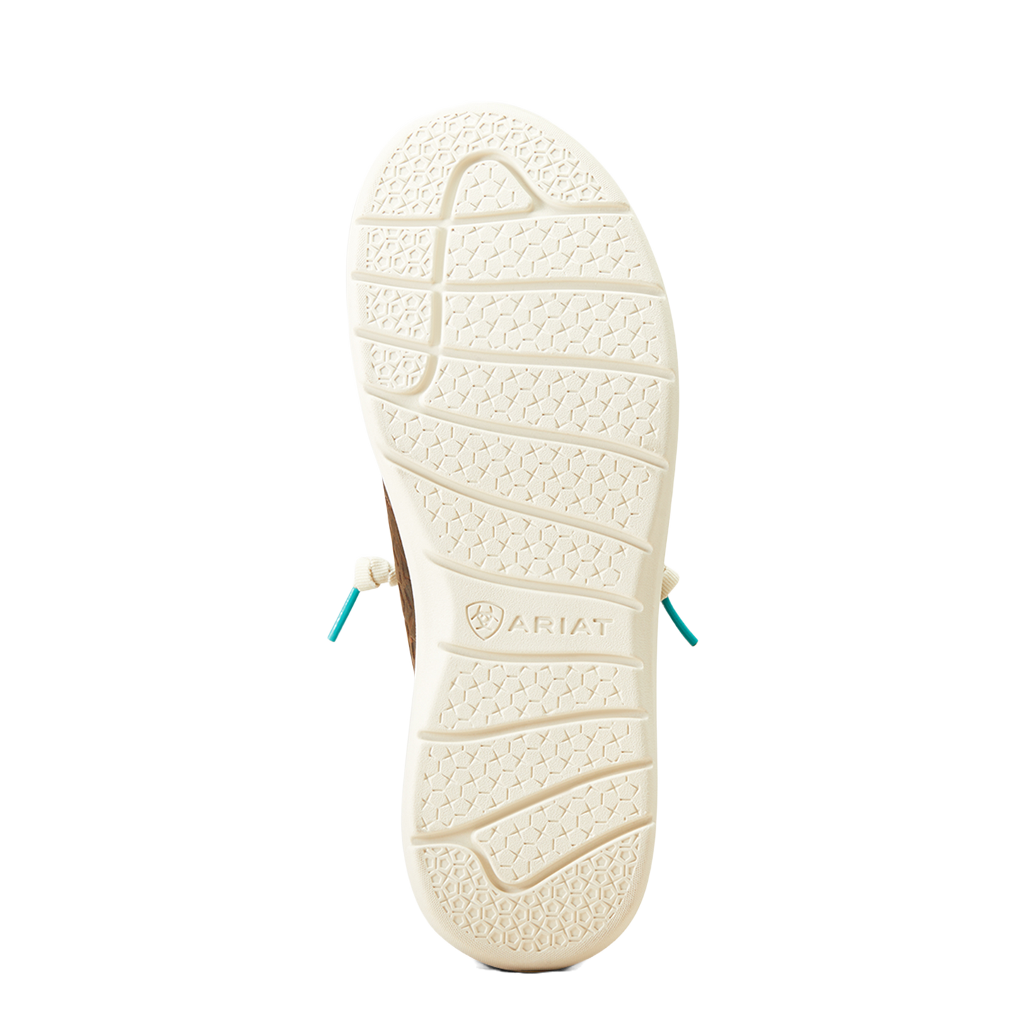 Ariat Ladies Hilo Brown Blanket Embossed Slip On Shoes 10047015